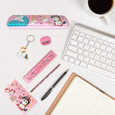 Unicorn Stationery Set For Kids-Kawaii Stationery Set|Stationery Box With 10 Color Unicorn Pen|Kawaii Pencils|Unicorn Pencil Box|Eraser|Sharpener And Correction Tape